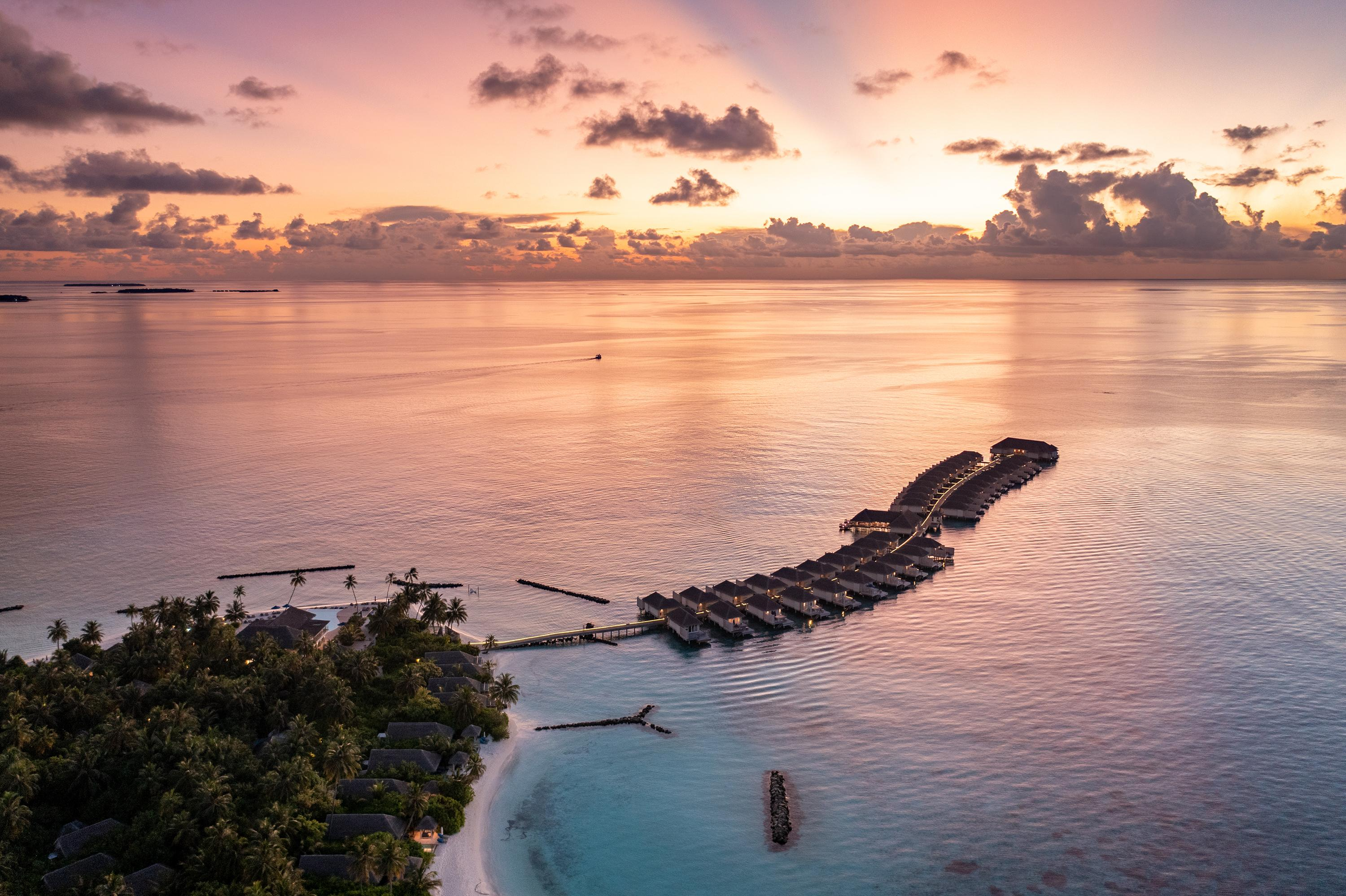 Luxury tropical beach resort